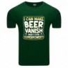 T-shirt Męski I Can Make Beer Vanish - Dla Miłośników Piwa